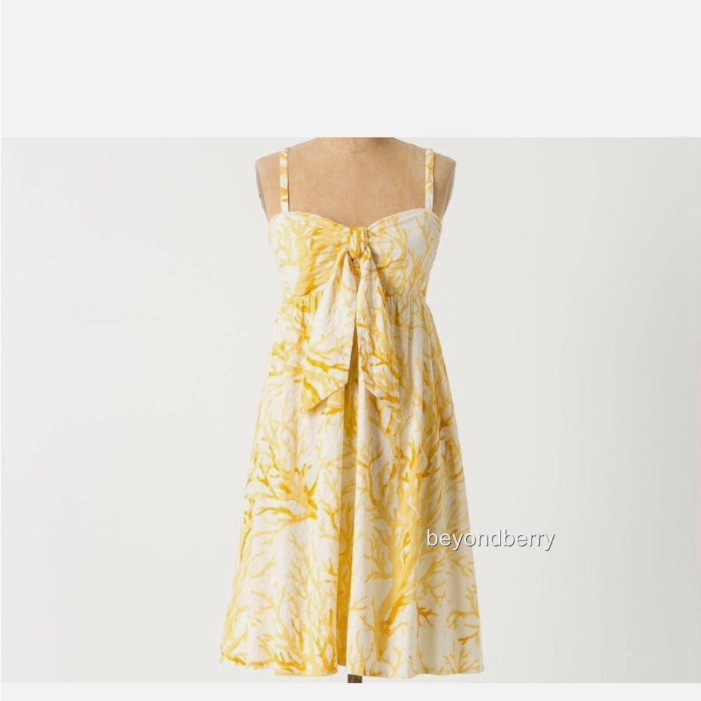 Anthropologie Tied Spicifera Dress HD in Paris Size 00